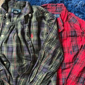 Boys lot of Ralph Lauren long sleeve button down dress shirts